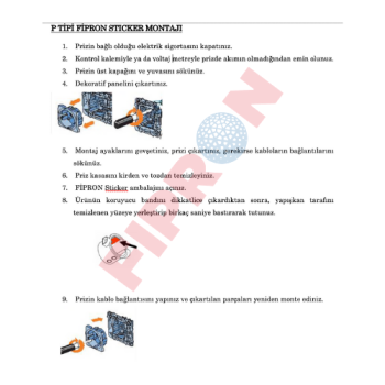 Fipron Sticker P (PRİZ TİPİ STICKER YANGIN SÖNDÜRÜCÜ-10 ADET)