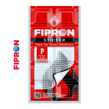 Fipron Sticker P (PRİZ TİPİ STICKER YANGIN SÖNDÜRÜCÜ-10 ADET)